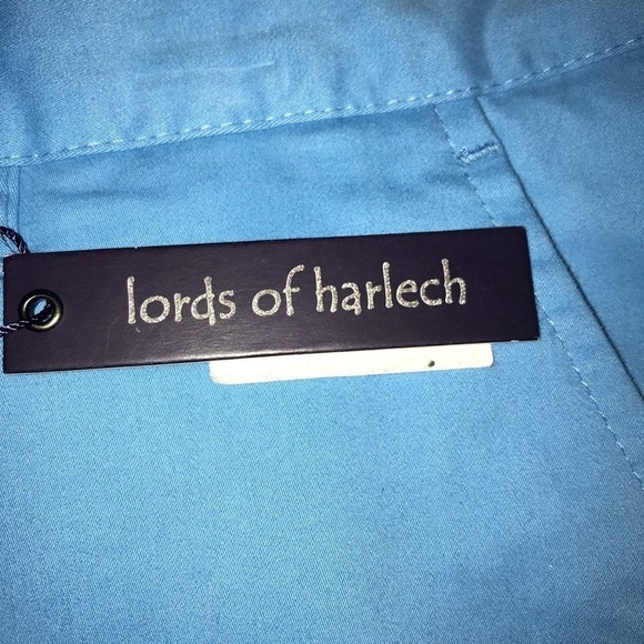 Lords Of Harlech John Lux Blue Shorts 36 NWT - Picture 2 of 6